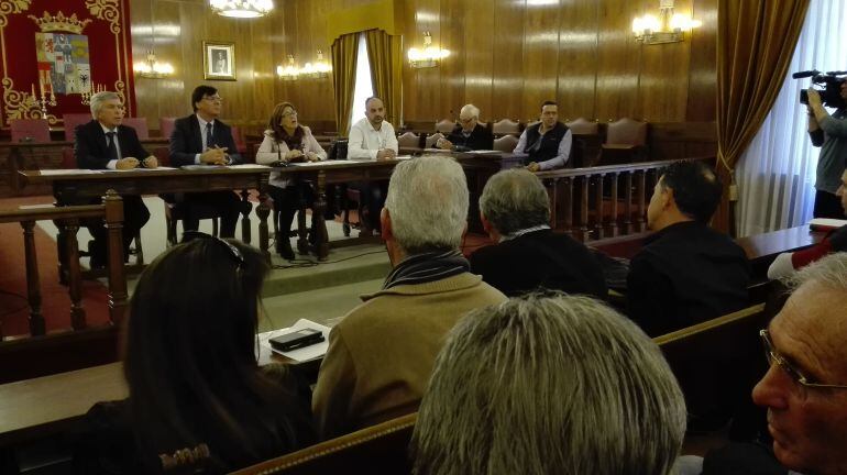 Presentación en la Diputación Provincial de la nueva red de abastecimiento