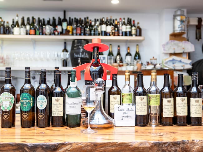 Botellas catadas de vinos únicos, no comercializados, de González Byass