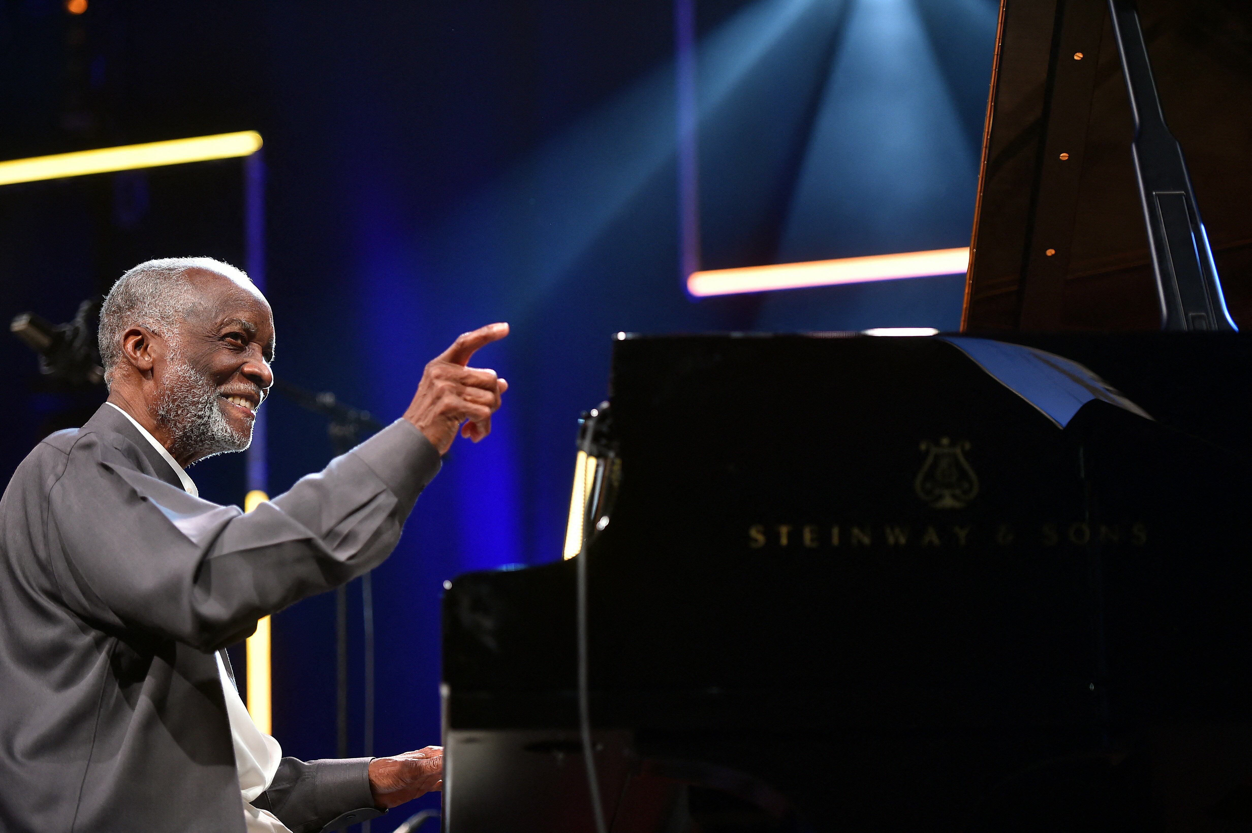 Ahmad Jamal, en una imagen de 2016. (Photo by Rémy GABALDA / AFP) (Photo by REMY GABALDA/AFP via Getty Images)