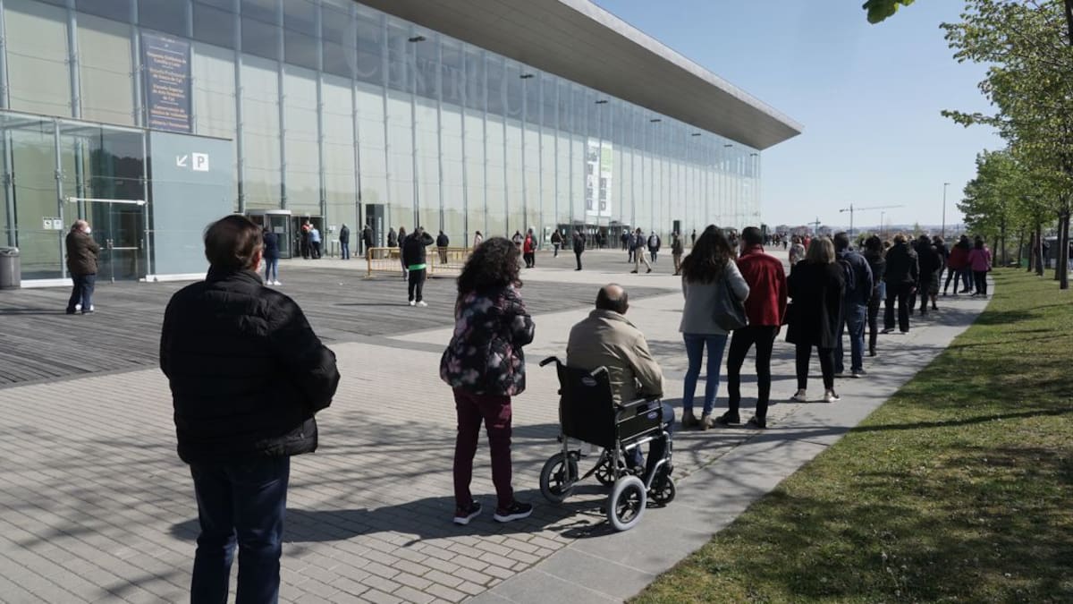 El día de Villalar, vacunación en Valladolid para los nacidos en 1960