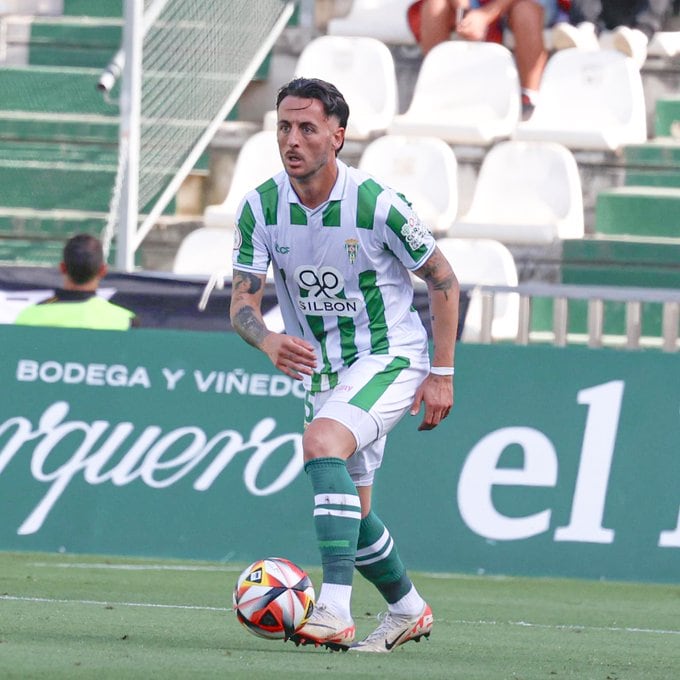 Adri Castellano jugó por fin como titular con el Córdoba (Prensa CCF)