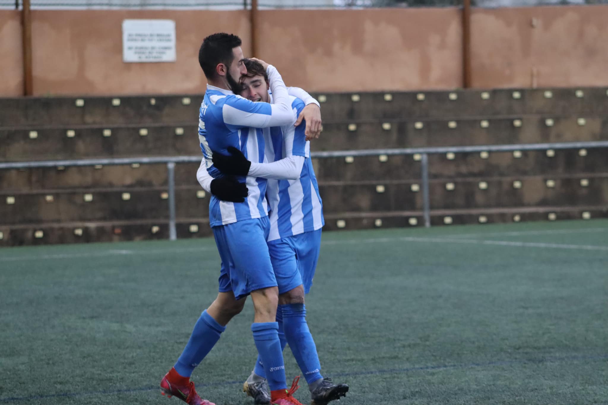 Salva Martí y Pedro Moral, jugadores clave en la victoria blanquiazul