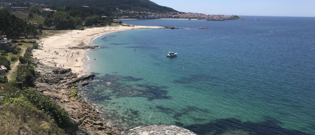 Playa de Caveiro, en Porto do Son (A Coruña).