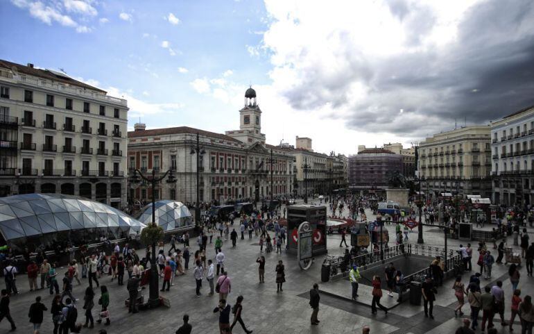 Puerta del Sol. Archivo.