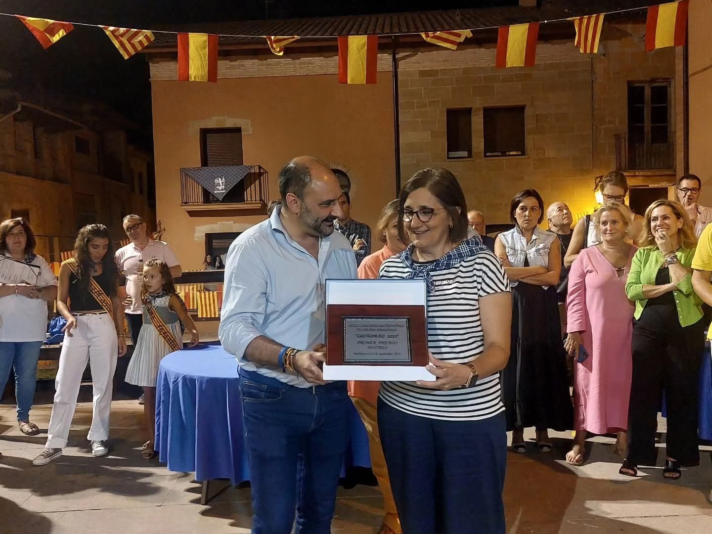 Rosa María Rivera ganó en postres. Foto: Barrio del Entremuro