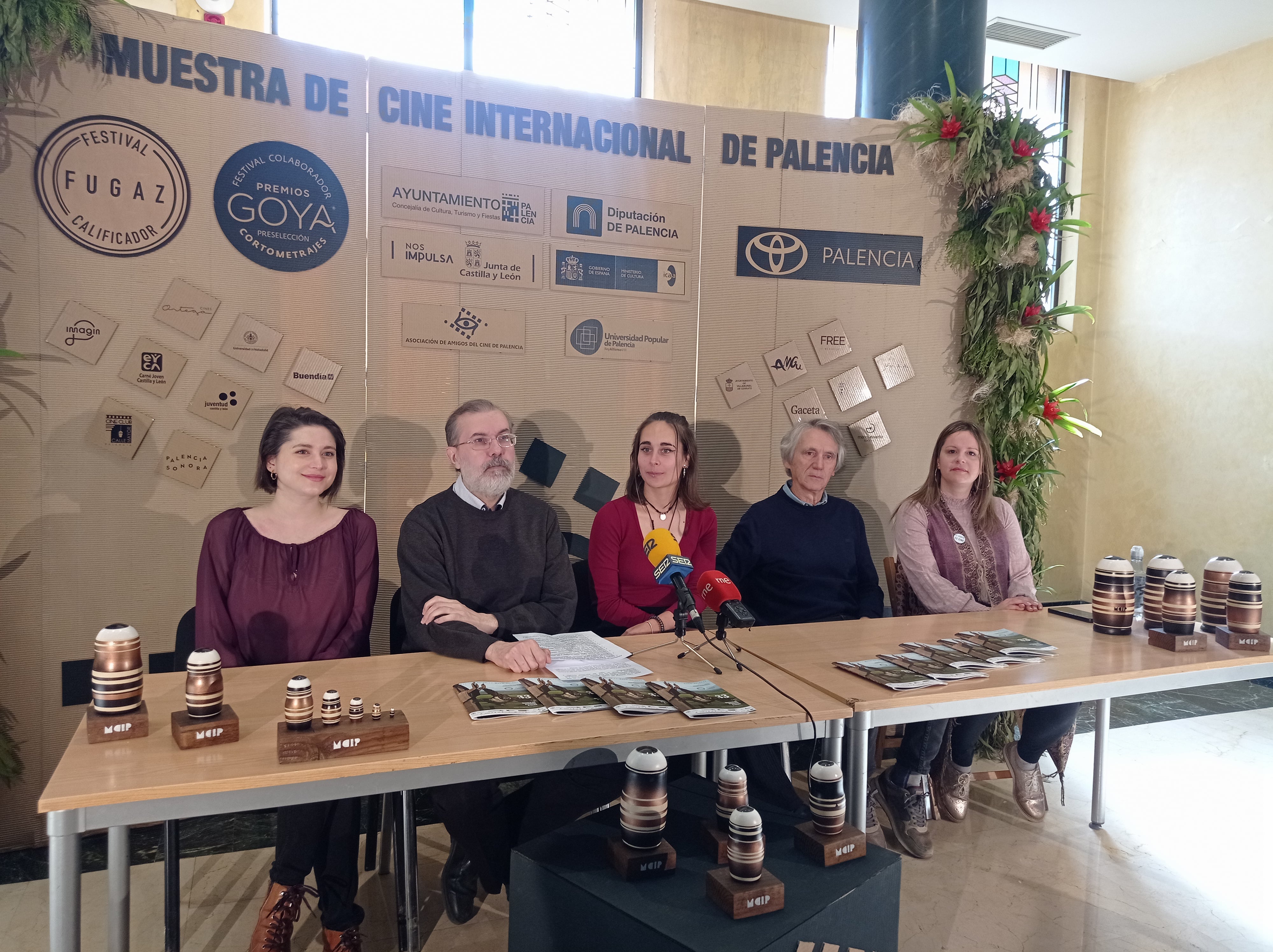 Presentación del palmarés de la 33 Muestra de Cine Internacional de Palencia