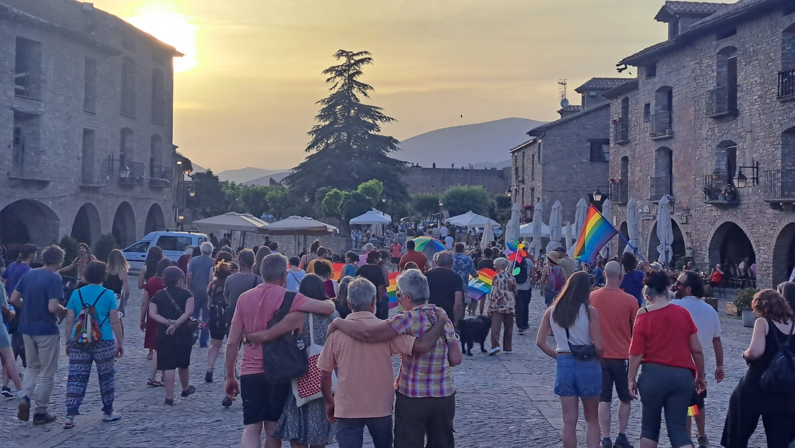 Manifestación Día del Orgullo en la Plaza Mayor