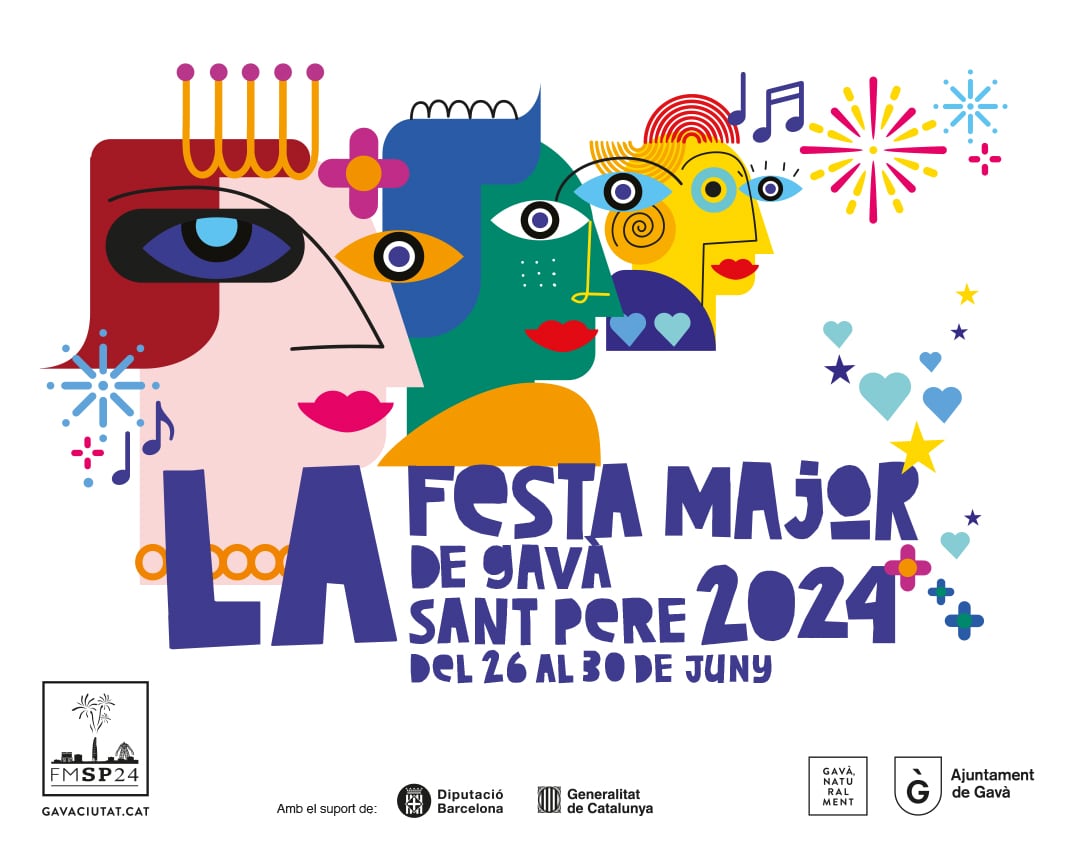 El cartell de LA Festa Major de Gavà