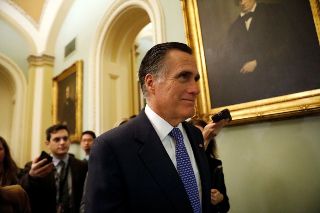 El senador estadounidense, Mitt Romney