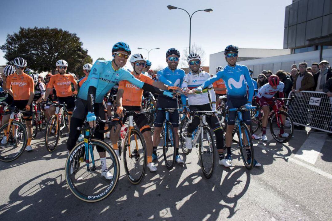 Momento de la Vuelta a la Región de Murcia 2019