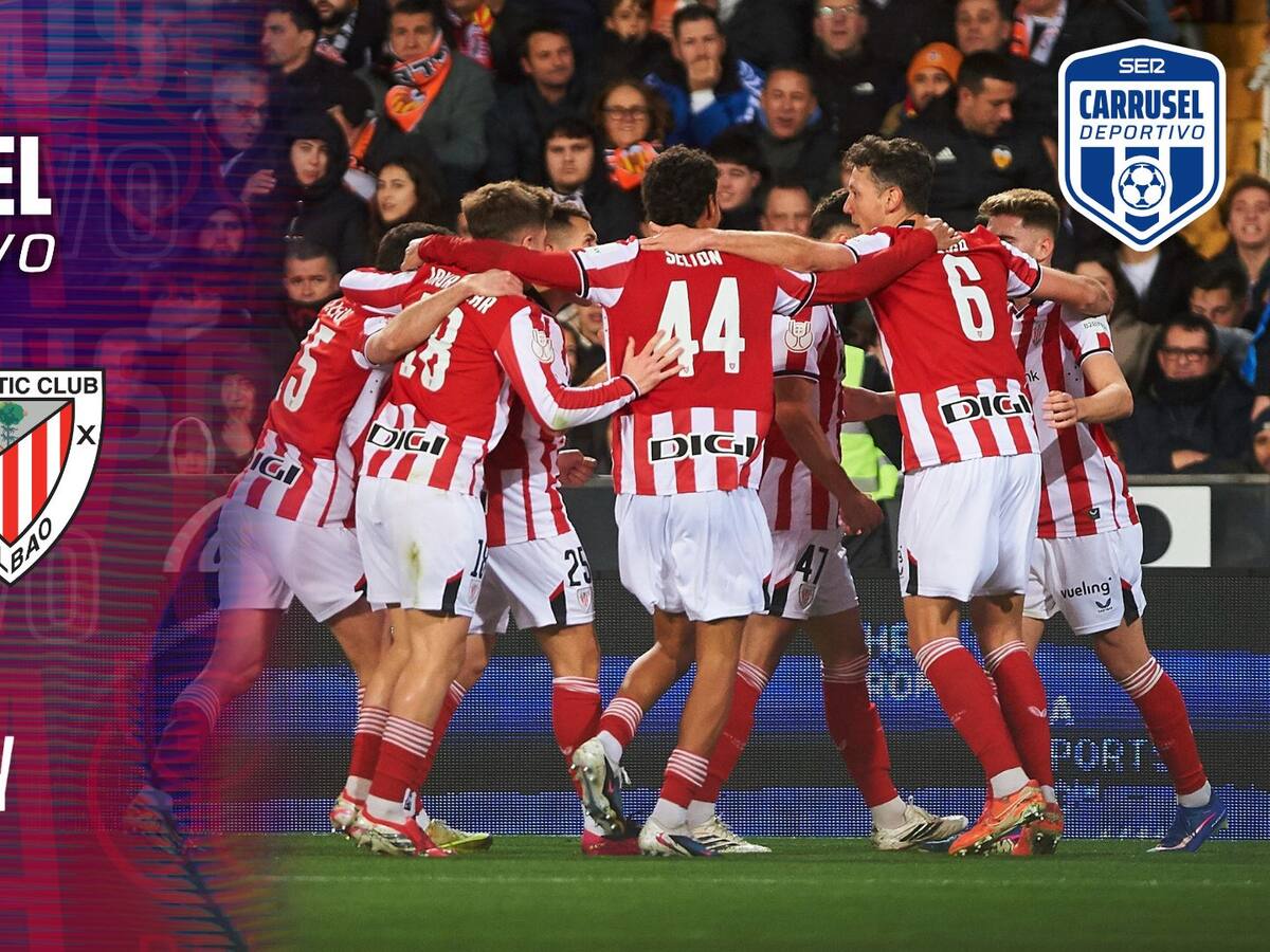 Valencia CF 1-2 Athletic Club: resumen, goles y resultado de los cuartos de final de la Copa del Rey