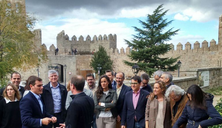 Reunión del Comité Ejecutivo de Ciudadanos celebrada en octubre de 2015 en el Parador Nacional de Ávila