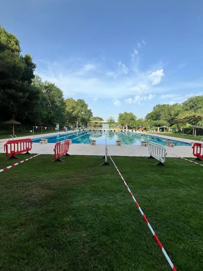Piscinas del polideportivo