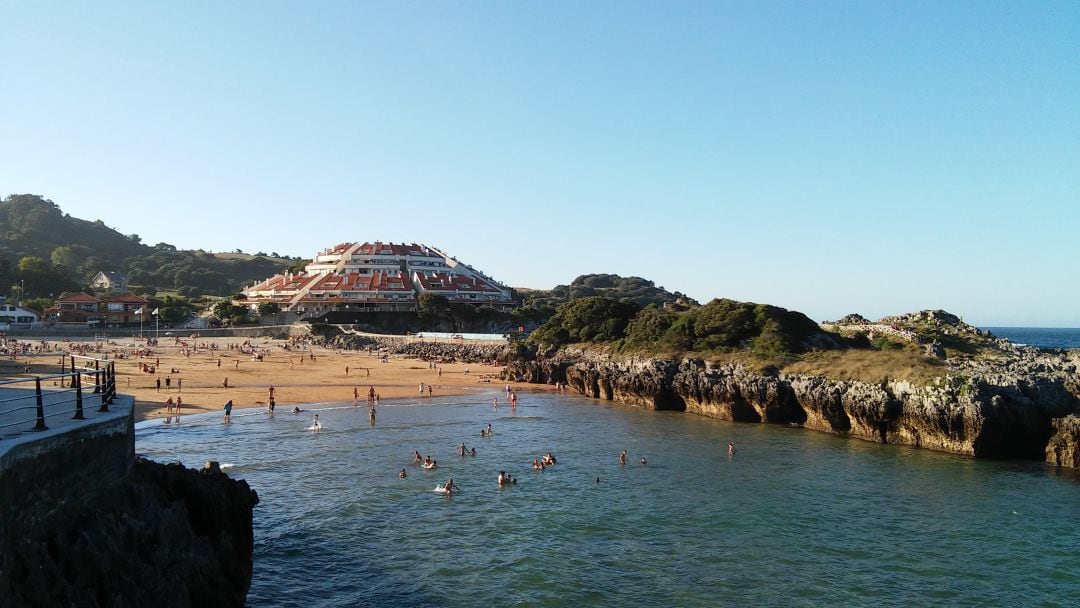 Imagen de la playa de Isla.