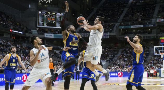 Partido entre el Real Madrid y el Khimki de Euroliga