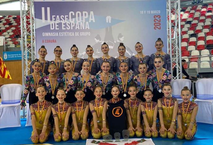 Los equipos del Club 2000 de Barbastro brillaron en La Coruña
