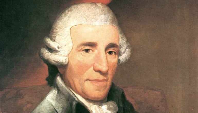 Retrato de Joseph Haydn, realizado en 1792.