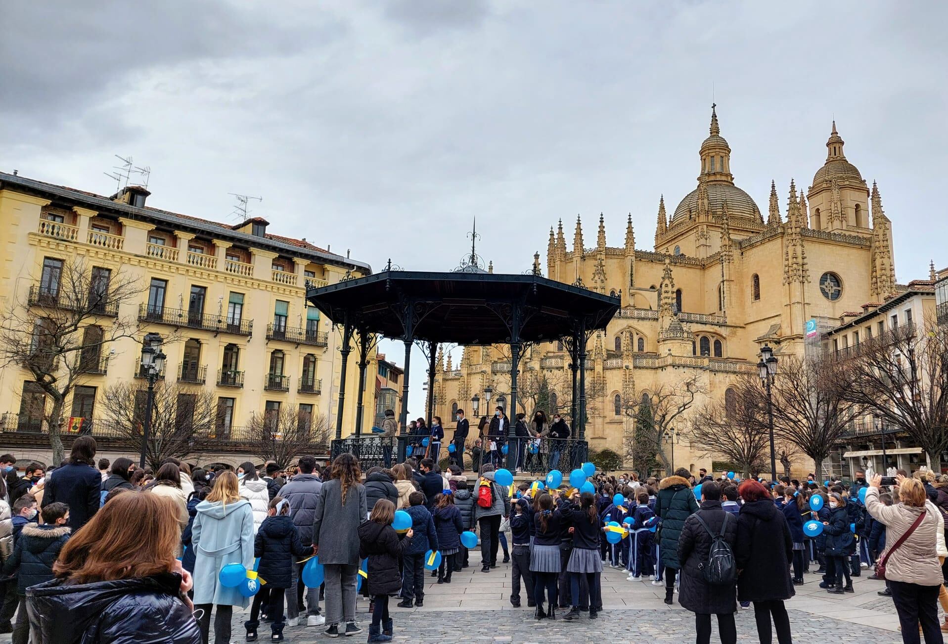 Marcha por la paz del Colegio MM Concepcionistas de Segovia