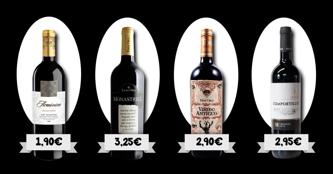 Vinos buenos, baratos y exclusivos de Mercadona.