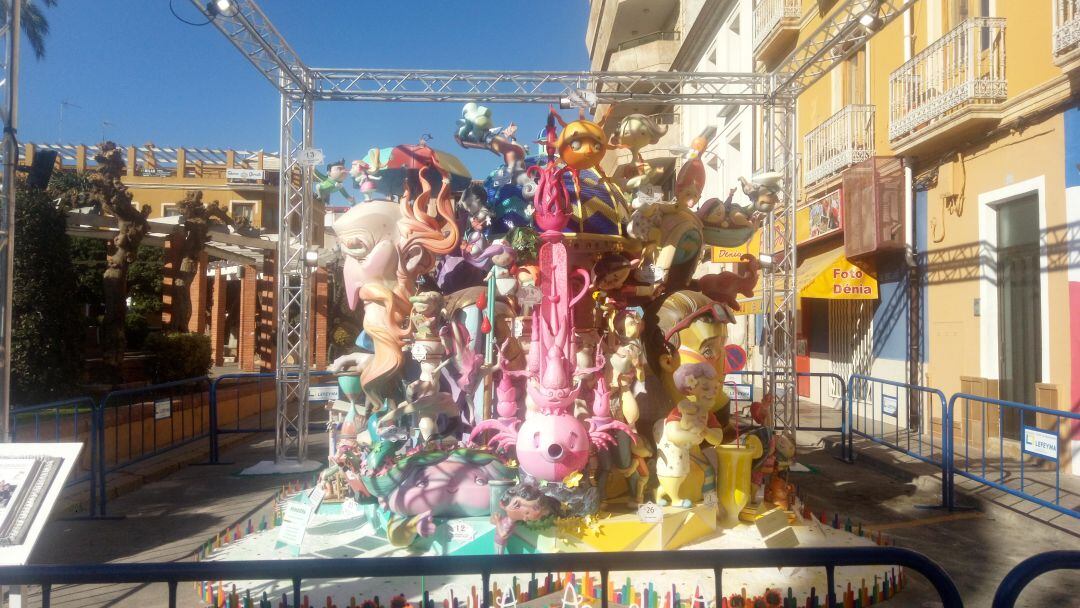 Falla Infantil del distrito Centro, primer premio de Sección Especial 2019.