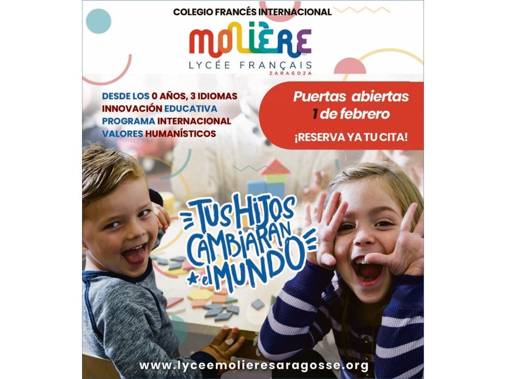 Jornada de puertas abiertas en el Lycée Français Molière de Zaragoza