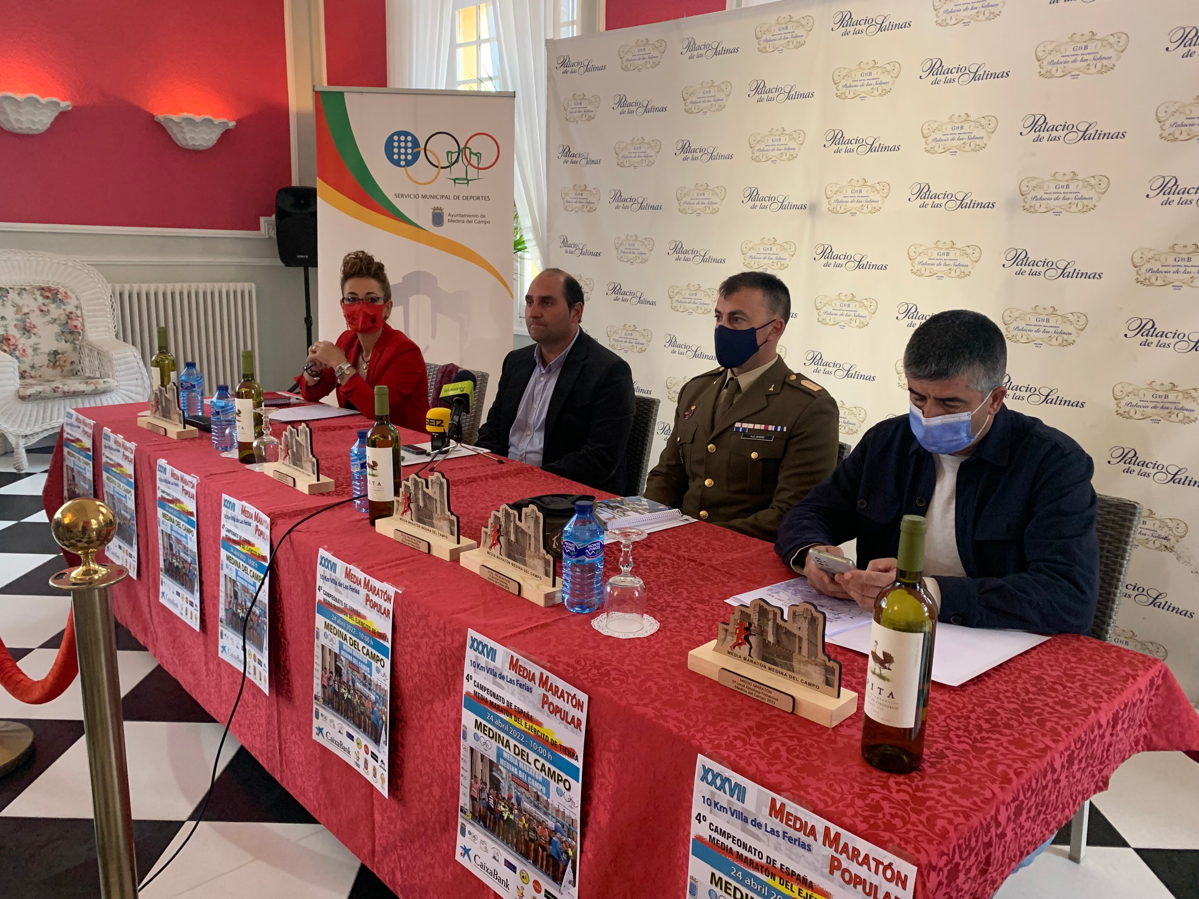 Presentación de la Media Maratón que se disputa el domingo en Medina del Campo