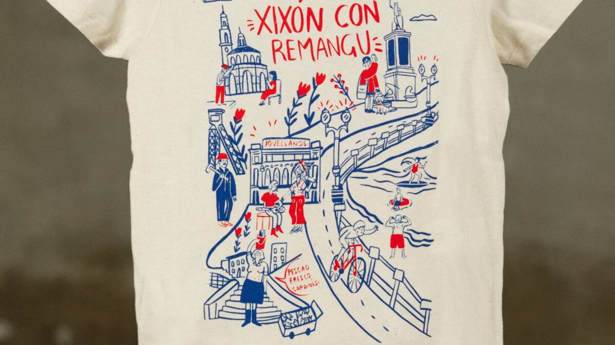 Campaña merchan Xixón con remangu