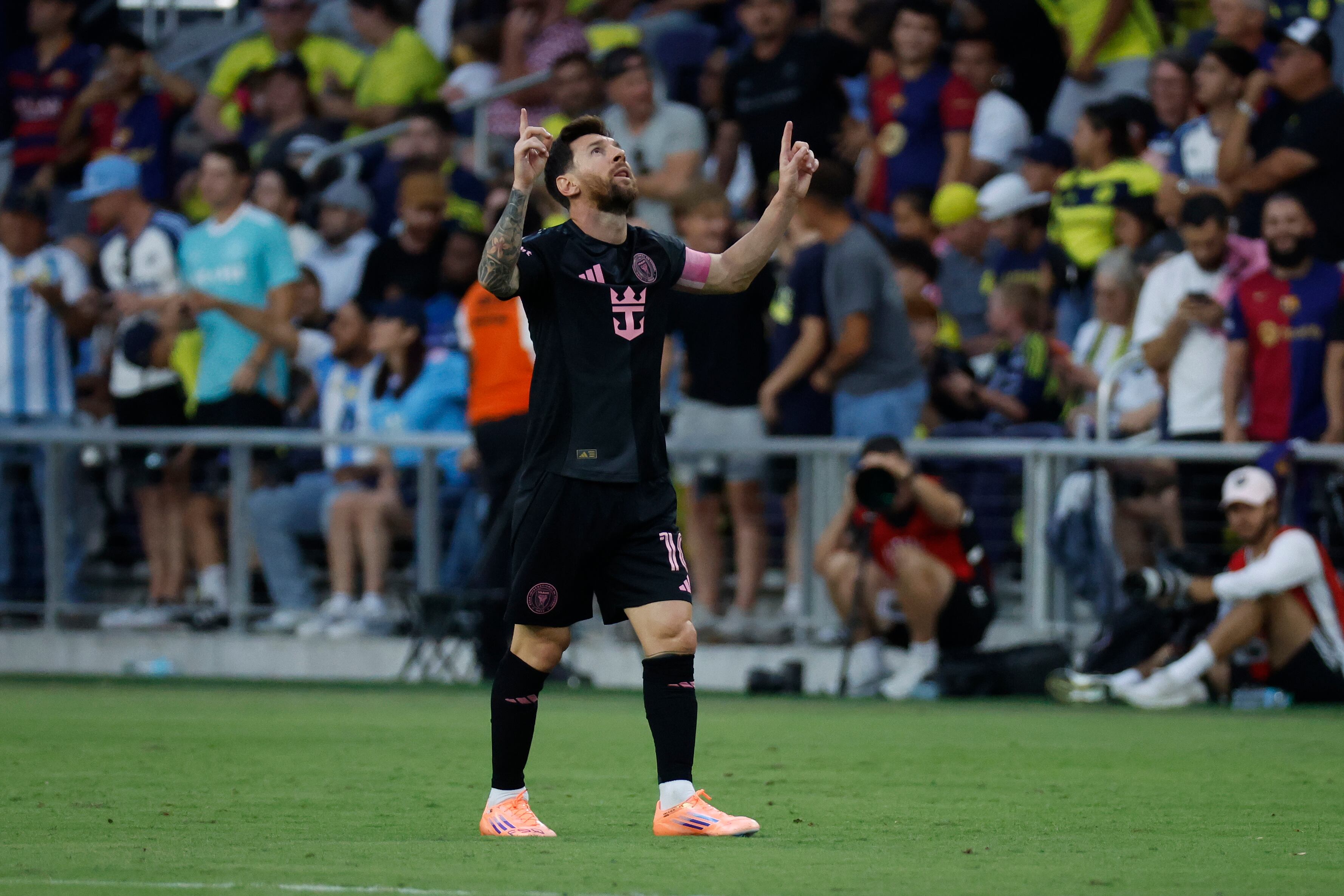 SOCCER: OCT 18 MLS Nashville SC vs Inter Miami CF (Photo by Matthew Maxey/Icon Sportswire via Getty Images)