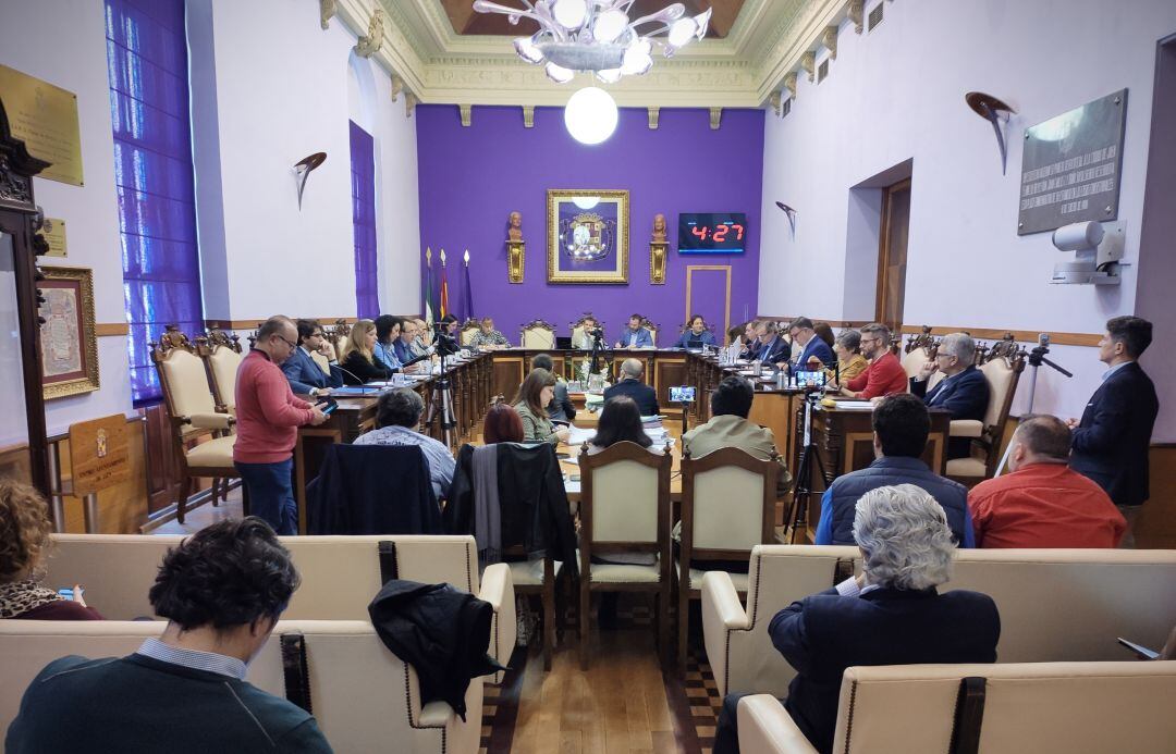 Se ha celebrado pleno municipal en el Ayuntamiento de Jaén