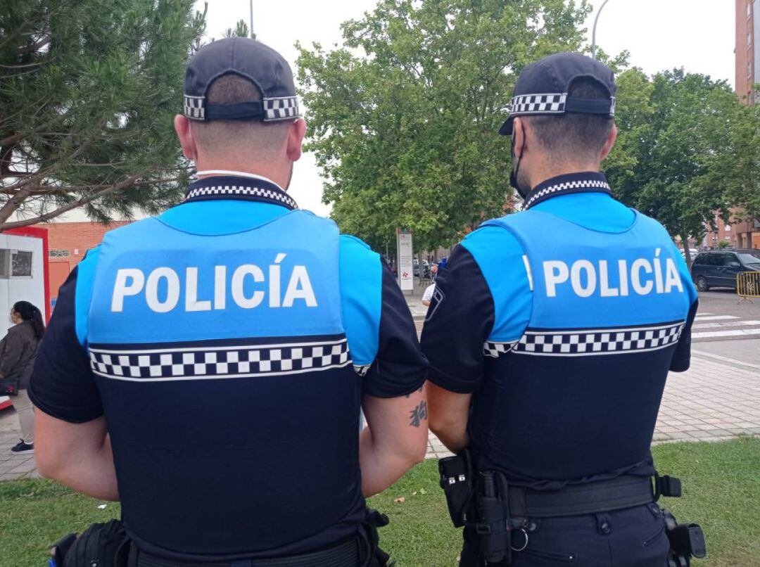 Intervenciones de la Policía Local de Palencia durante el fin de semana