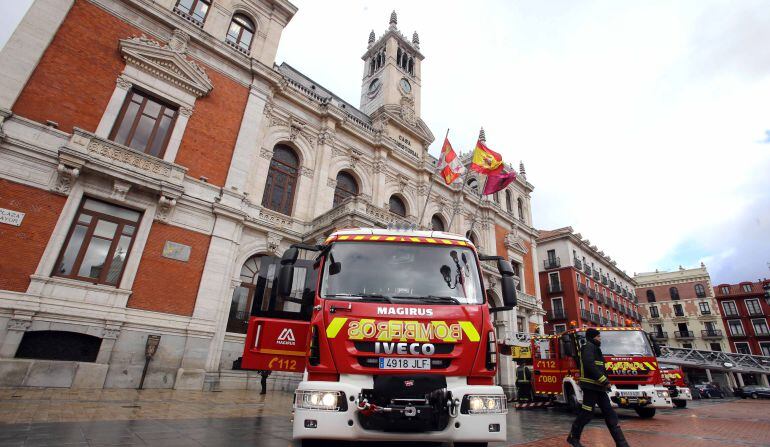 Imagen de archivo de la presentación de vehículos del Servicio de Extinción