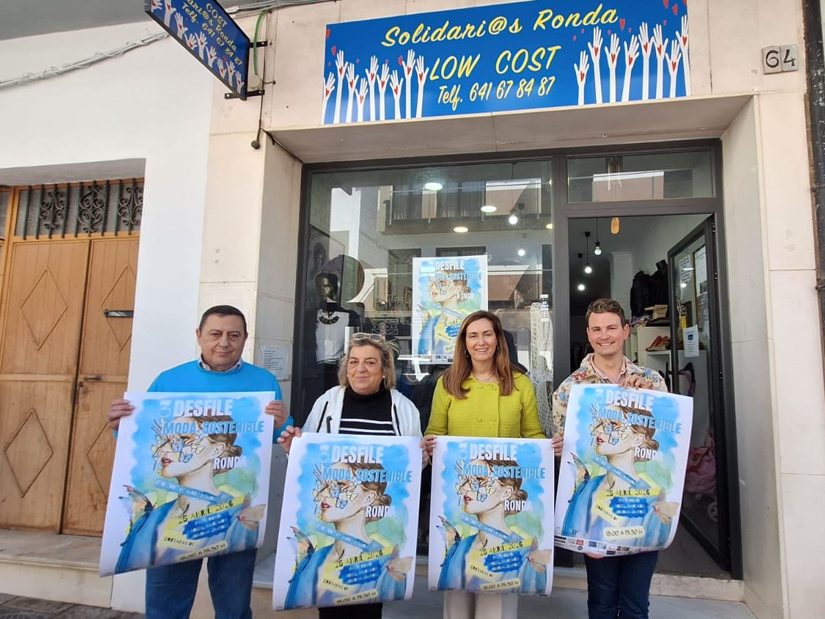 Solidarios Ronda presenta su III Desfile de Moda Sostenible
