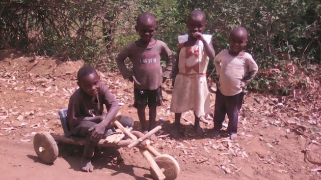 Niños de las parroquias de Kitui.