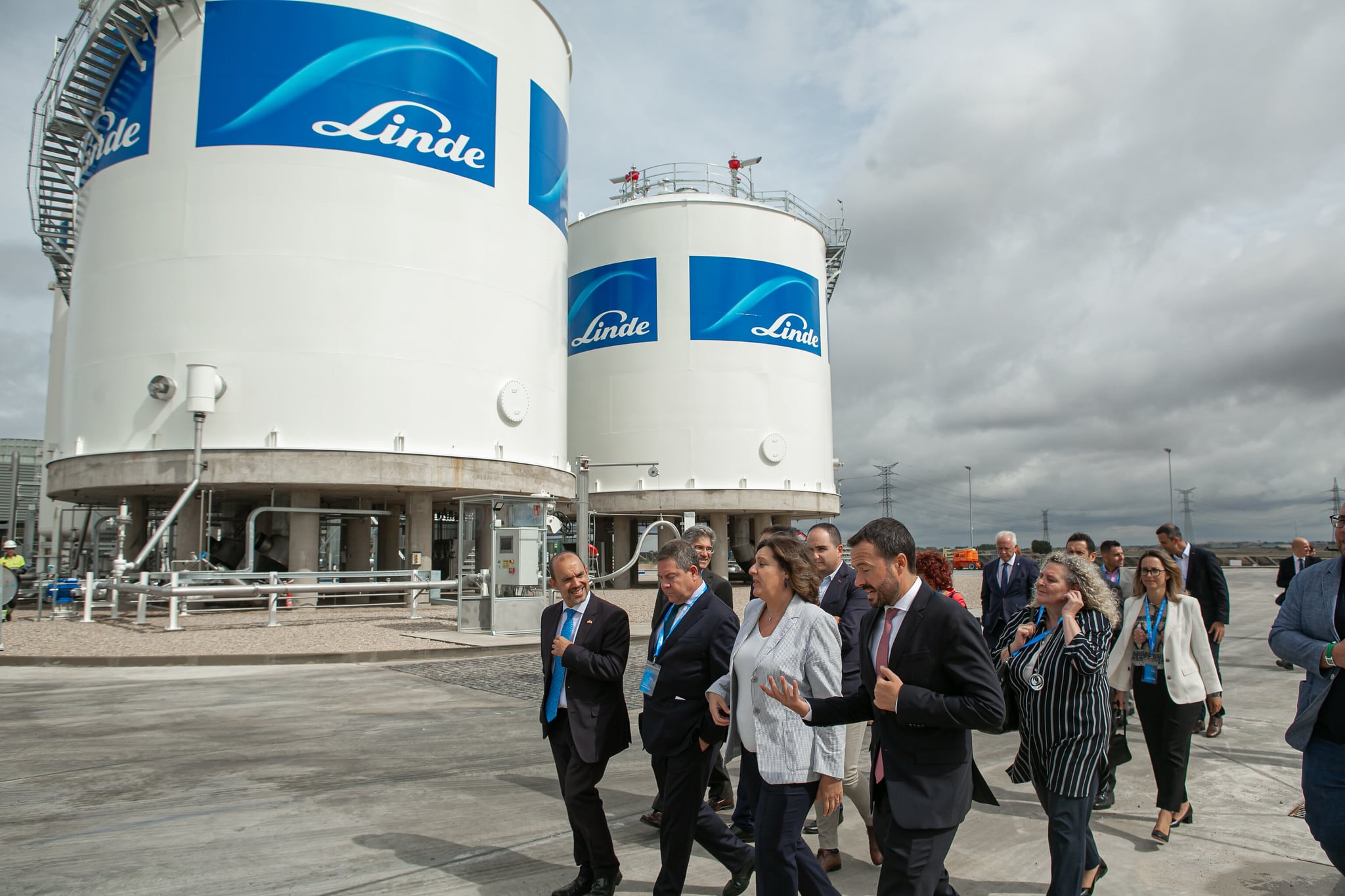 Inauguración de Linde Gas en Torija