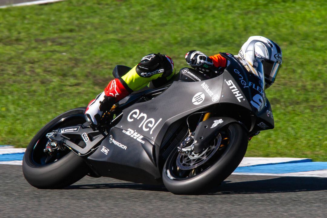 Sete Gibernau durante los últimos entrenamientos en el Circuito 