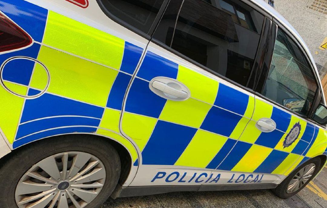 Un vehículo de Policía Local.