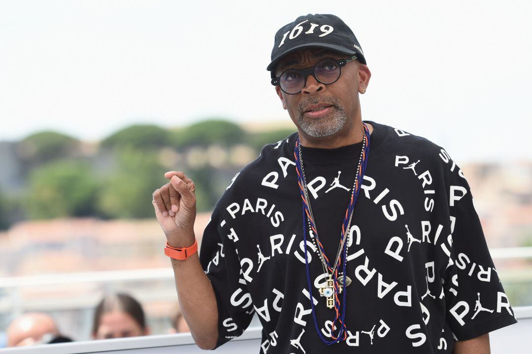 Jury president Spike Lee attends the Jury photocall during the 74th annual Cannes Film Festival on July 06, 2021 in Cannes, France