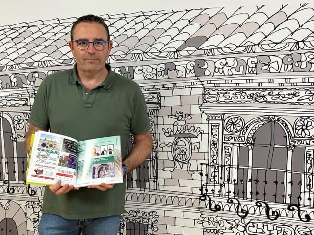 El concejal de Festejos del Ayuntamiento de Baeza, Antonio J. Perales