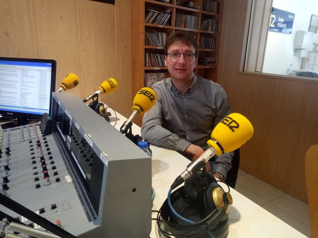 El candidato de Ciudadanos, Tomás Veganzones, en Radio Peñafiel