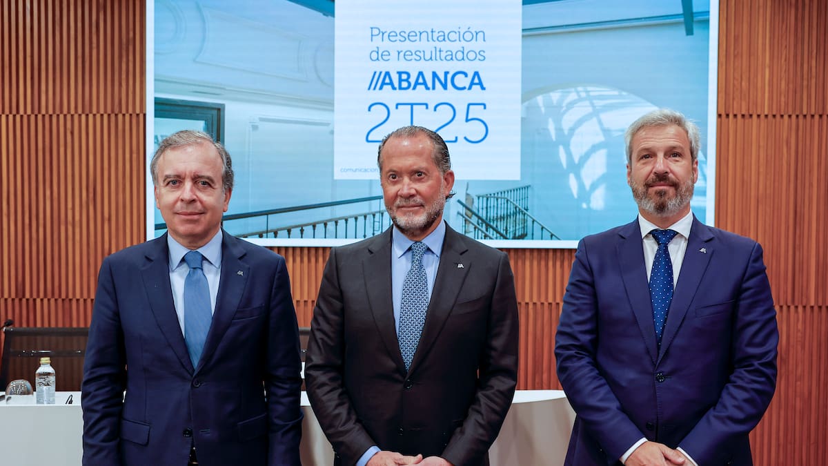 Abanca ganó 427 millones de euros en el primer semestre de 2025, un 3,7% más que en 2024