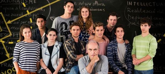 Merlí y sus alumnos de la serie &#039;Merlí&#039;