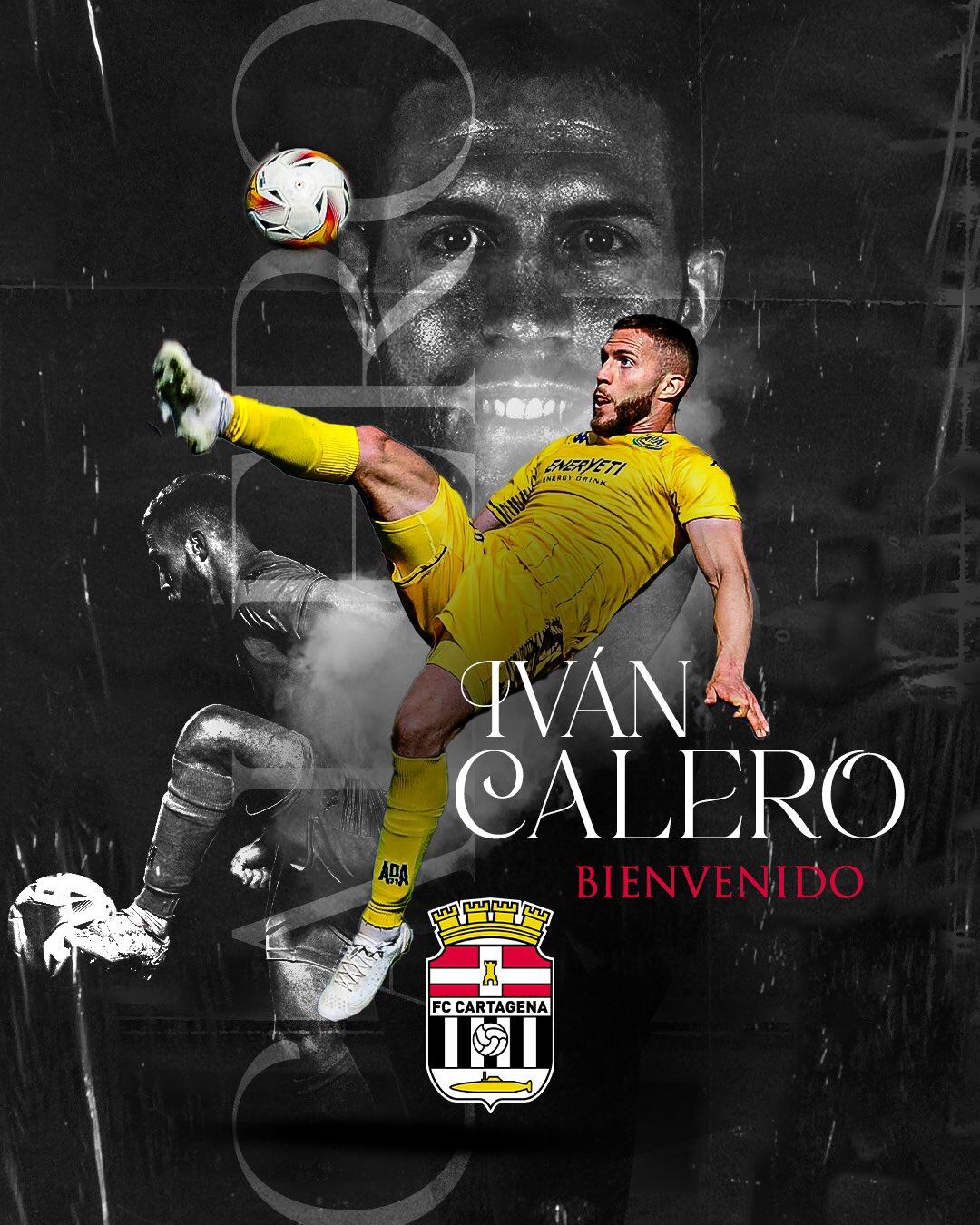 Así confirmó el Cartagena el fichaje de Calero