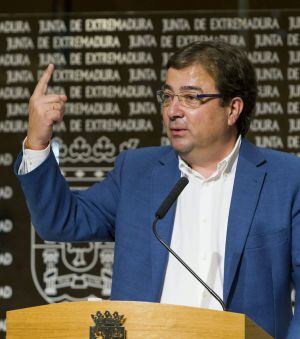 El presidente de la Junta de Extremadura, Guillermo Fernández Vara