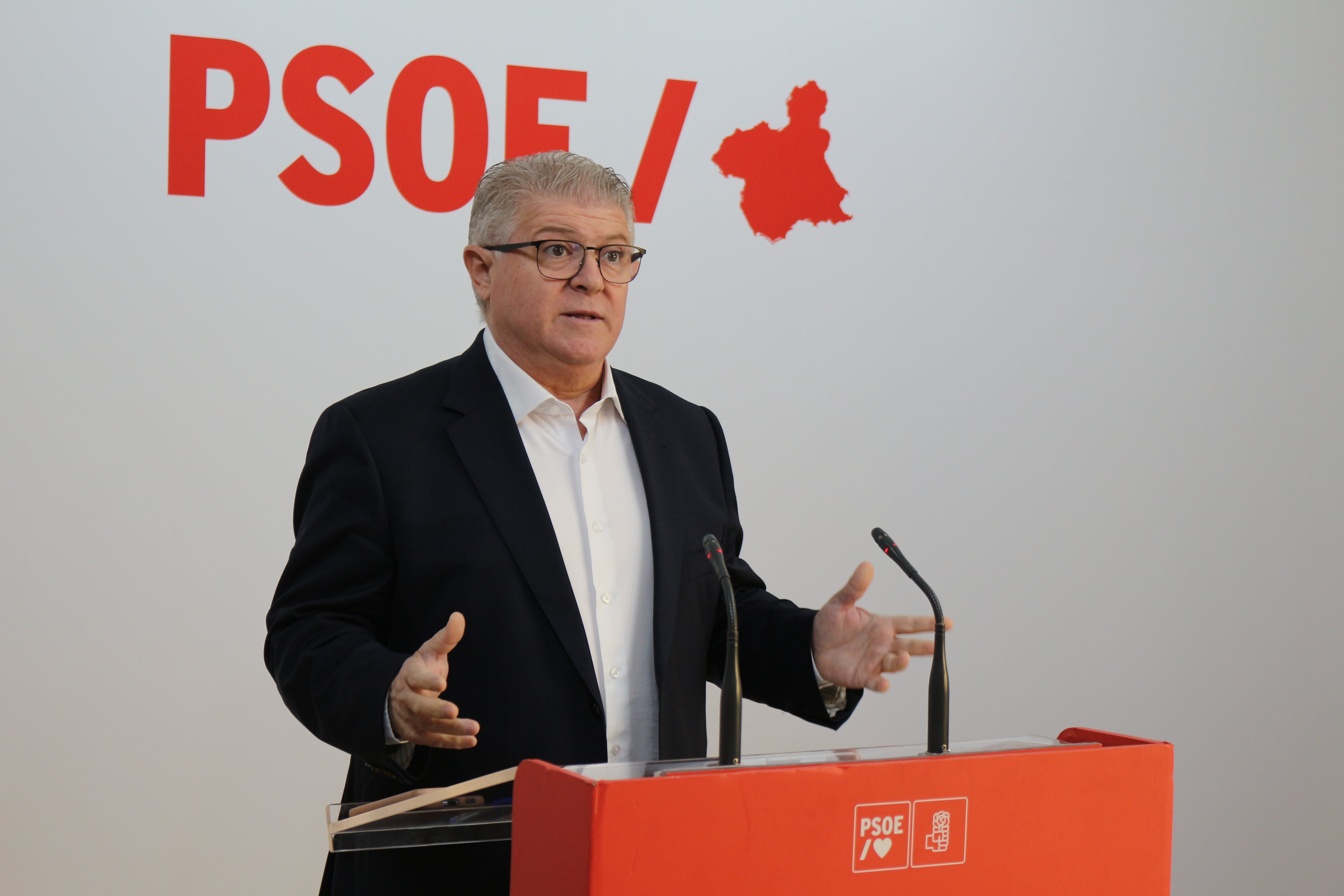 José Vélez, Secretario general del PSRM-PSOE