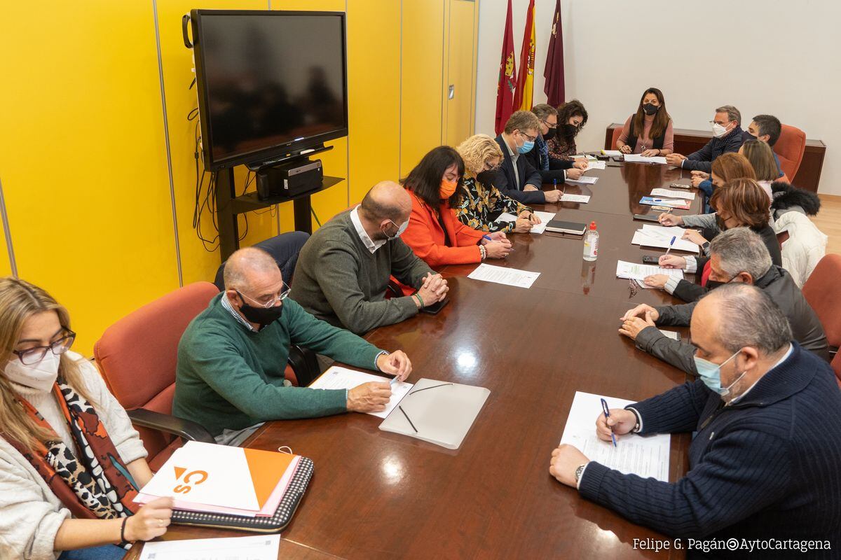 Comisión de Hacienda en el Ayuntamiento de Cartagena