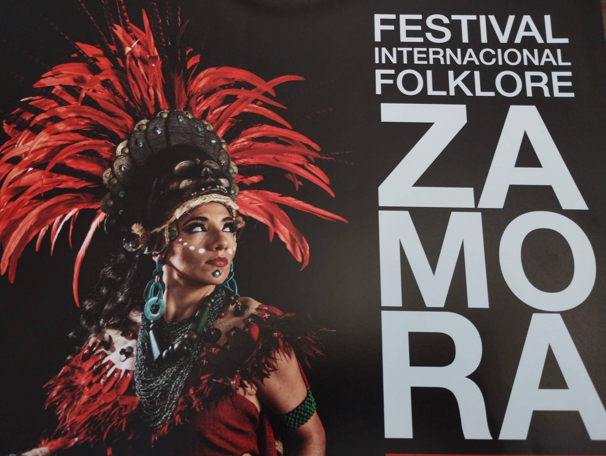 Cartel del Festival Internacional de Folklore de Zamora