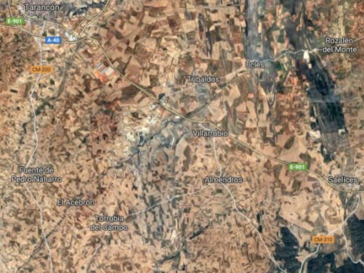 Cuatro heridos en la colisión de dos vehículos en la A-3 en Villarrubio