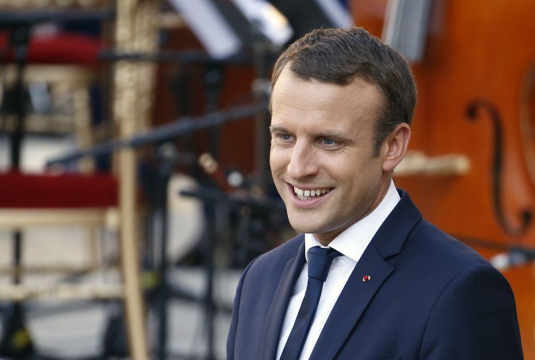 Manuel Macron, presidente de Francia