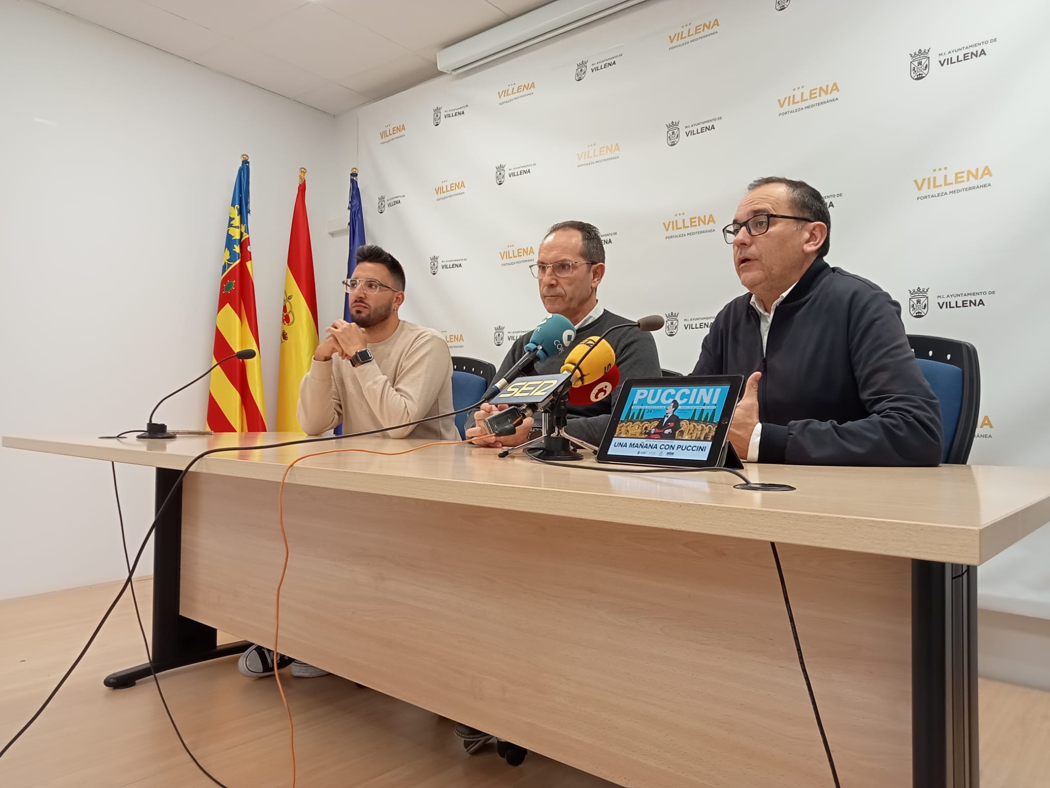 Presentación de los actos de Santa Cecilia