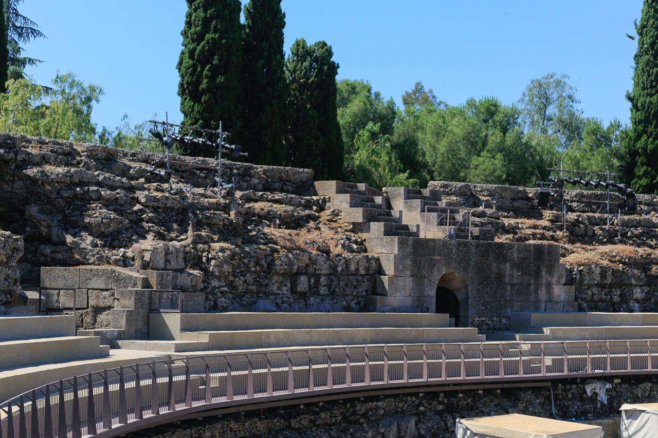 Graderío Teatro Romano de Mérida